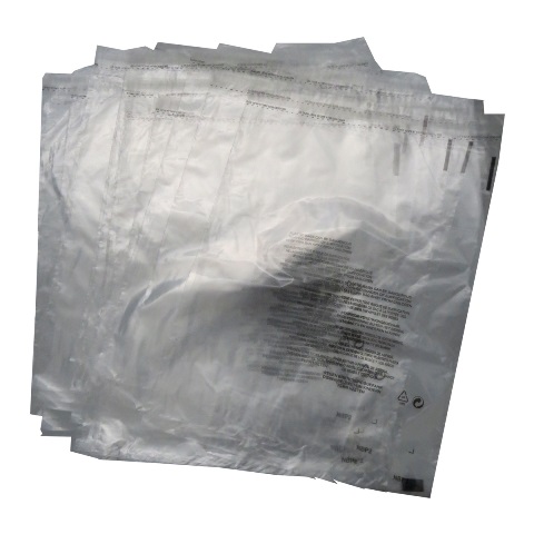 1000 x Clear Re-Packing Send & Return Poly Mailing Bags 14x18